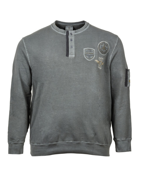 Sweat homme gris