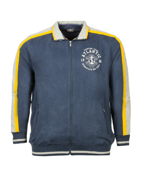 Cardigan homme bleu