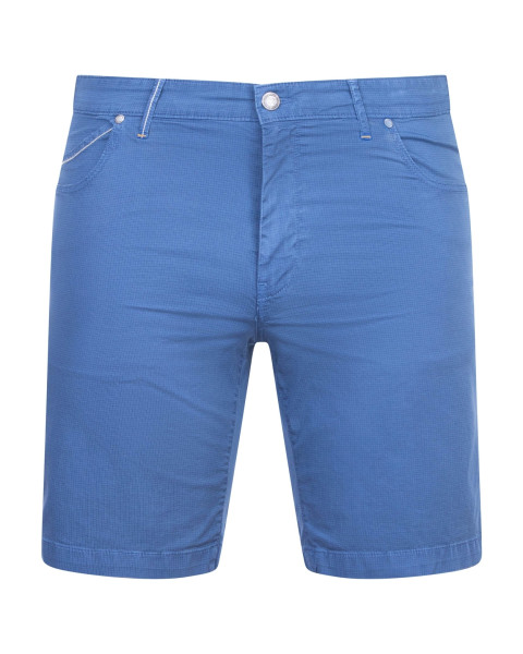 Short 5 poches bleu