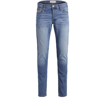 Jean bleu pour homme effet délavé coupe regular GLENN