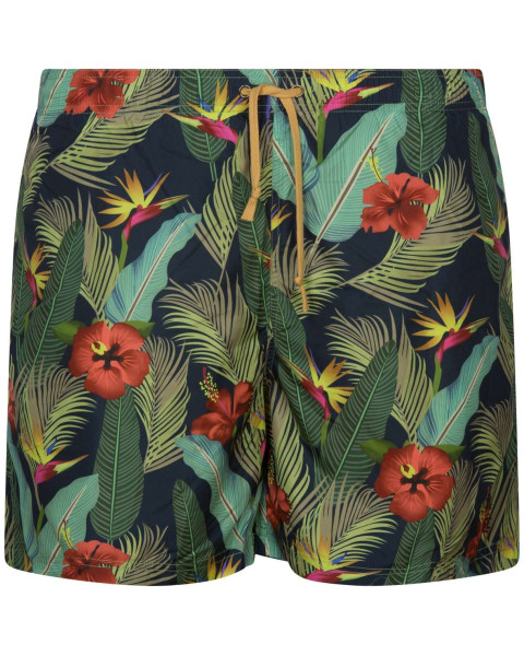 Short de bain homme vert