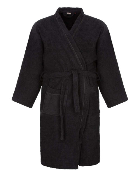 Peignoir de bain homme noir...