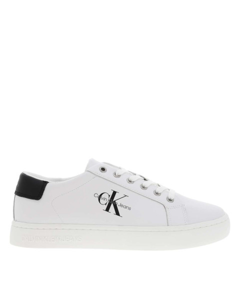 Baskets basses en cuir...