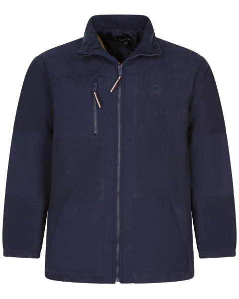 Sweat zippé homme bleu