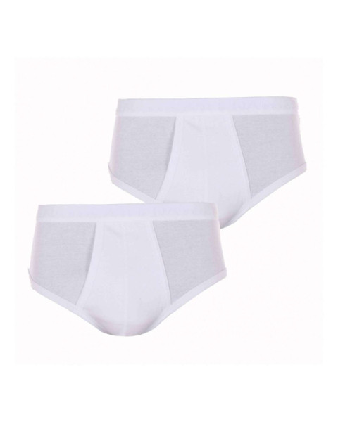 Lot de 2 slips blancs en...