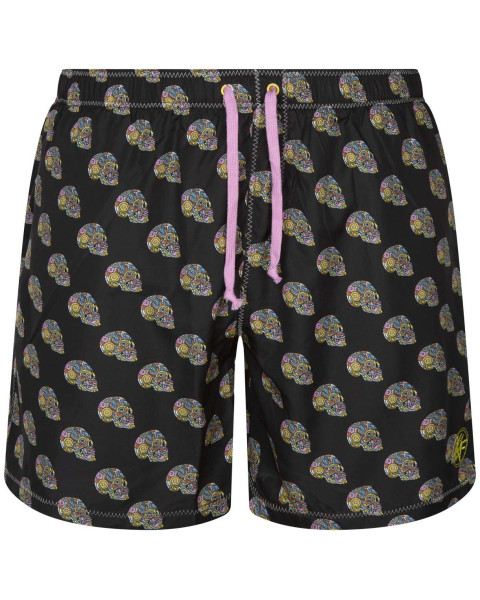 Short de bain homme noir