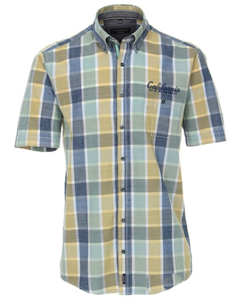 Chemise slim homme bleu
