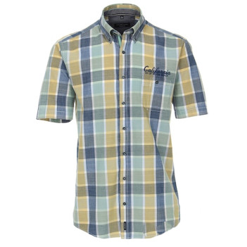 Chemise slim homme bleu
