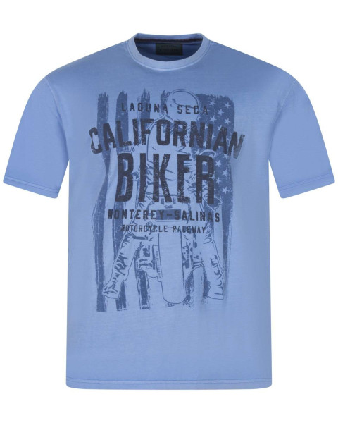T-shirt homme bleu