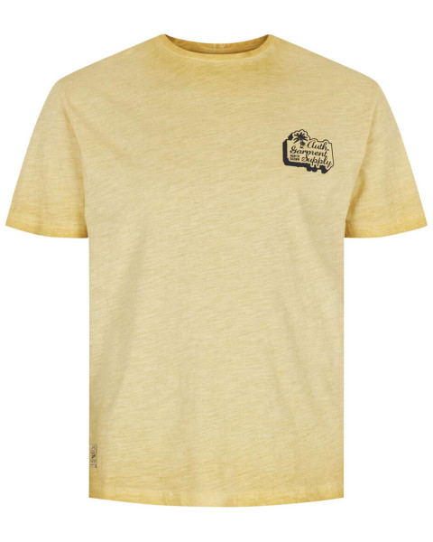 T-shirt en coton jaune...