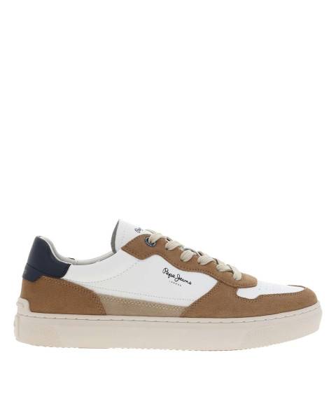 Baskets multisport en cuir...