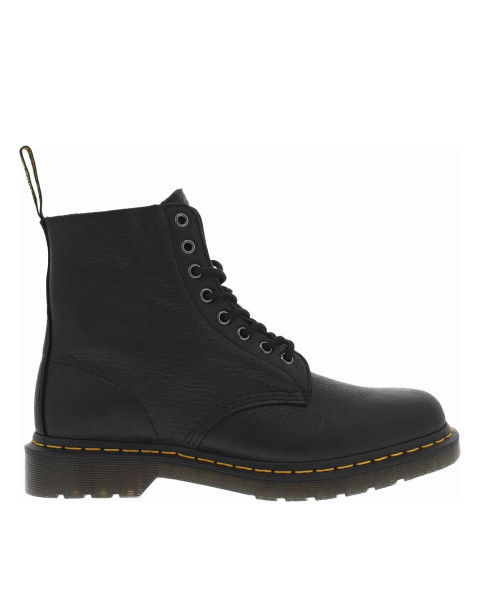Bottines en cuir noires à...