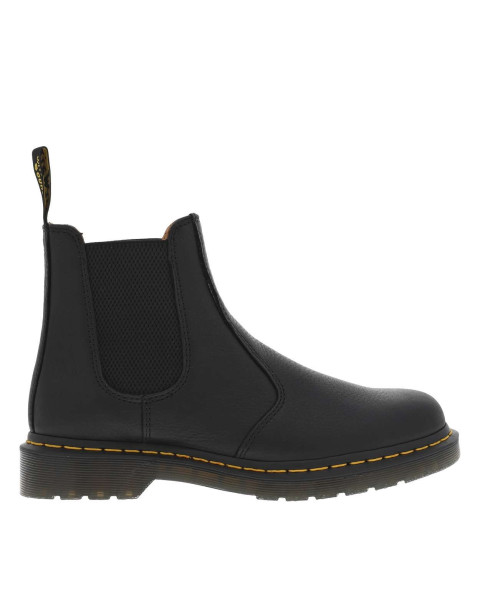 Boots en cuir noires à...