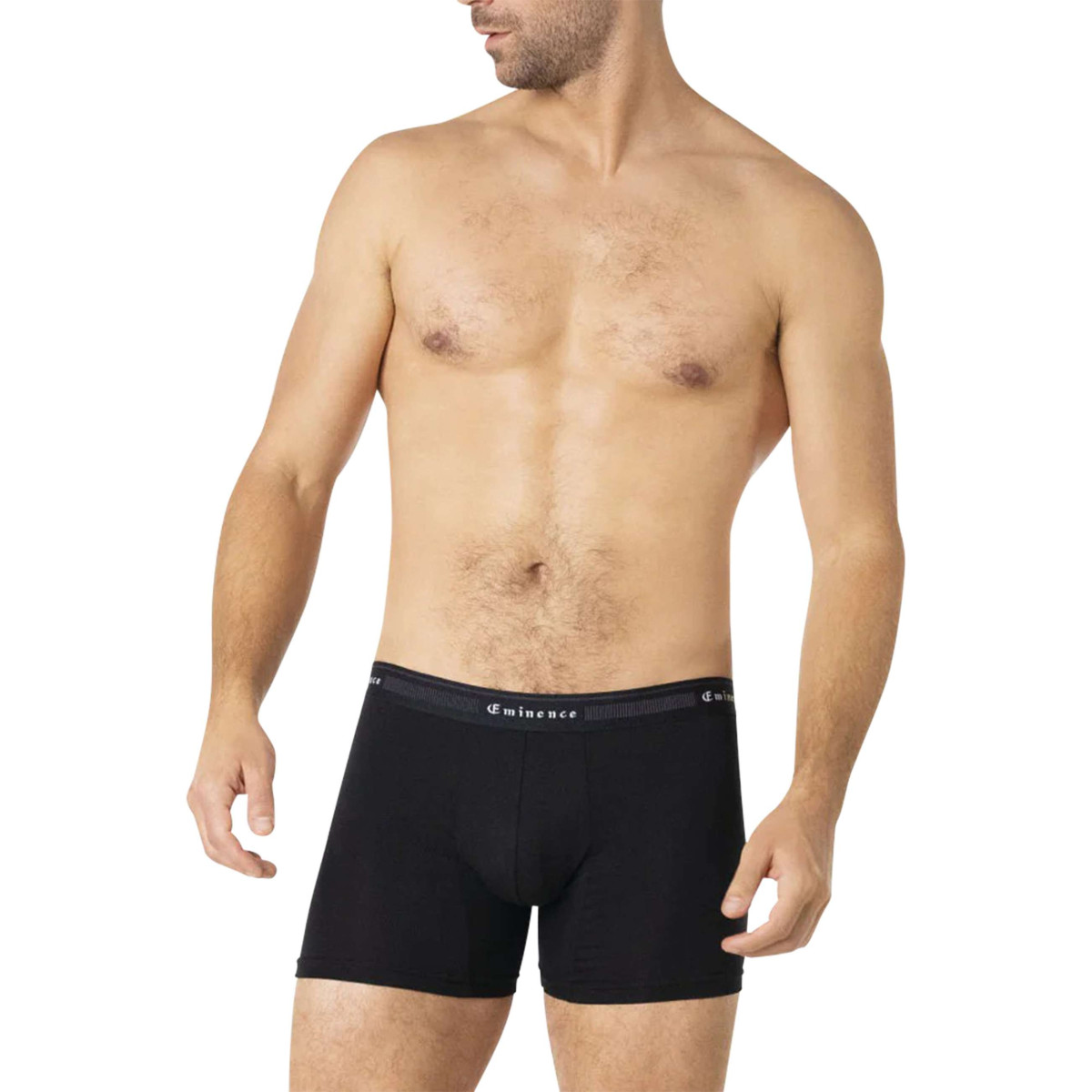 Thumbnail Lot de 3 boxers classiques en coton tricolores avec le nom de la marque - Image 5