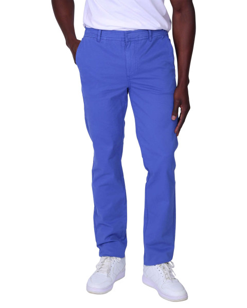 Pantalon chino en coton...