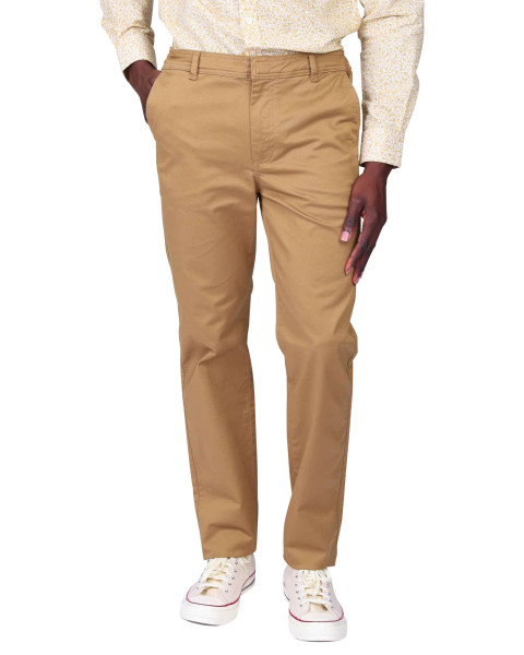 Pantalon chino en coton...