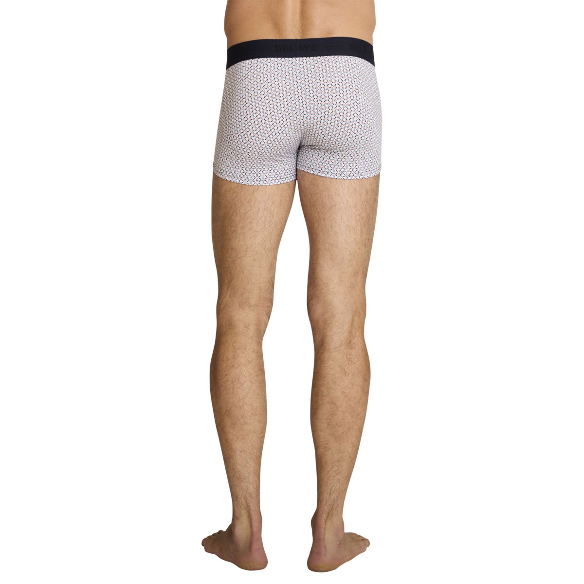Thumbnail Lot de 3 boxers en coton multicolores pourvus d'une taille élastiquée - Image 2