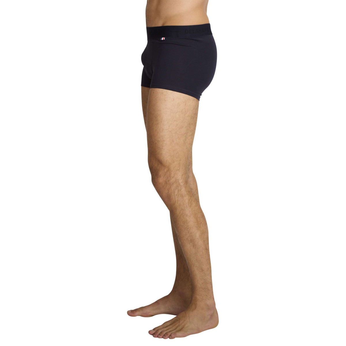 Thumbnail Lot de 3 boxers en coton multicolores pourvus d'une taille élastiquée - Image 3