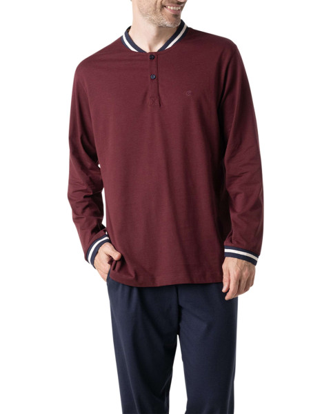 Pyjama long en coton...