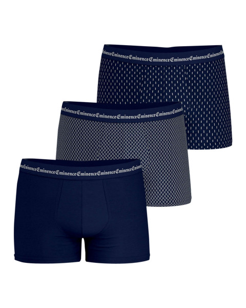 Lot de 3 boxers en coton...