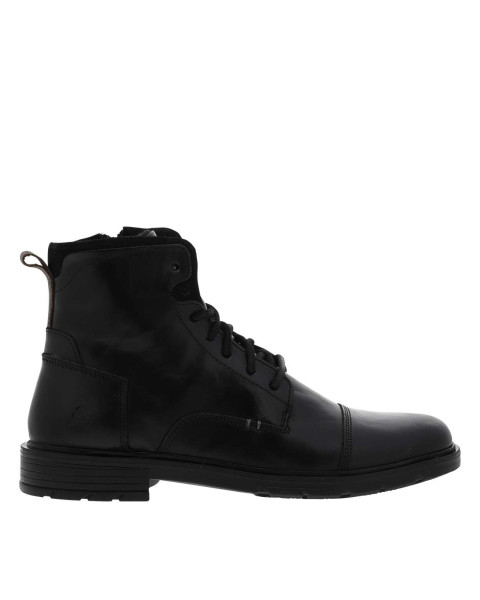 Bottines noires à talon...