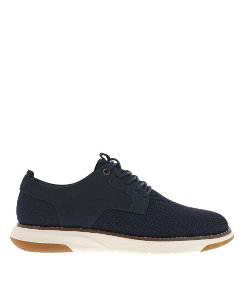 Sneakers en cuir bleues...
