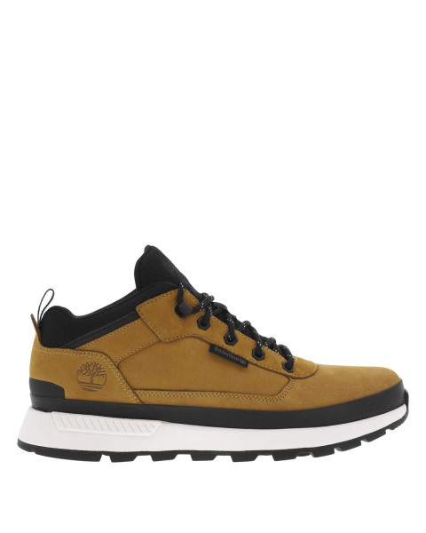 Boots en cuir nubuck miel...