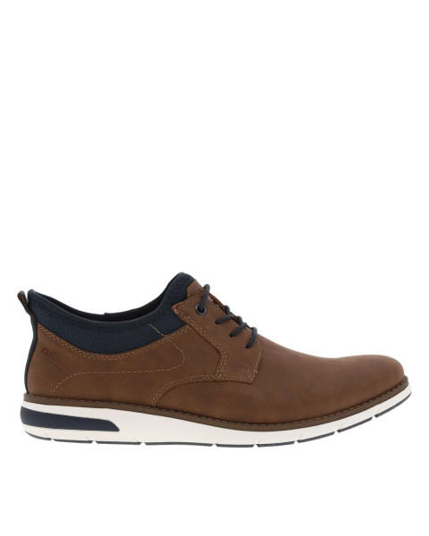 Sneakers brun à talon plat...