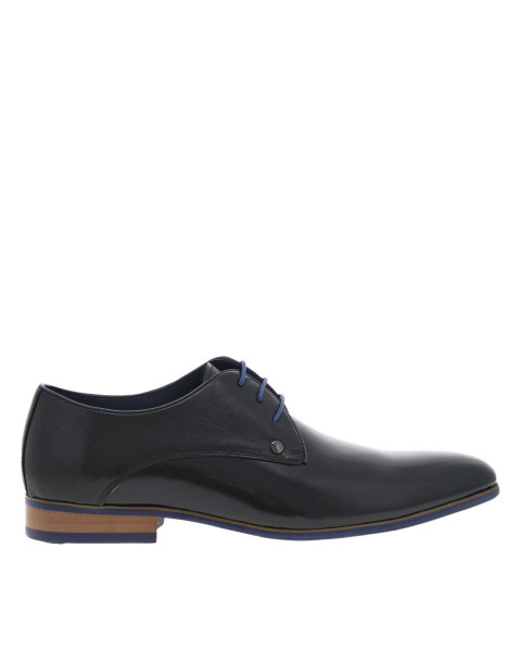 Derbies en cuir noires avec...