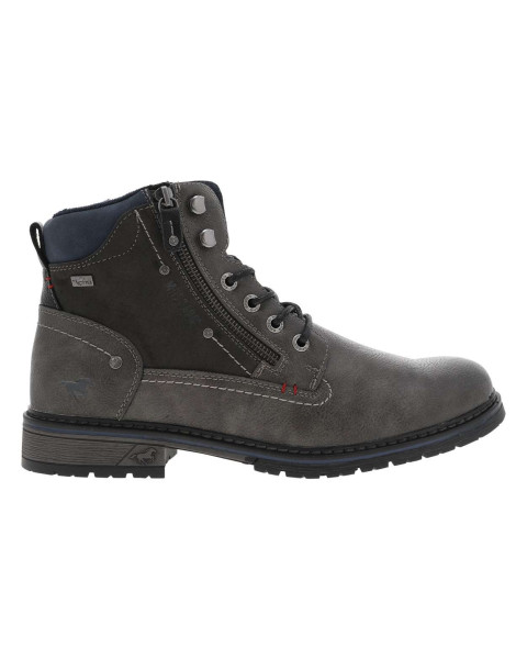 Bottines grises à talon...