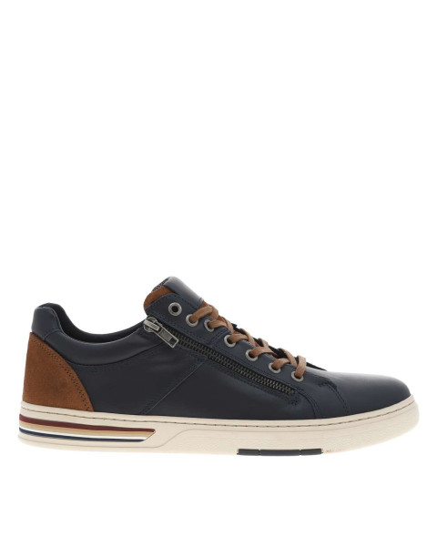 Sneakers en cuir marine...