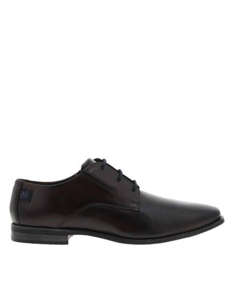 Derbies en cuir marron avec...
