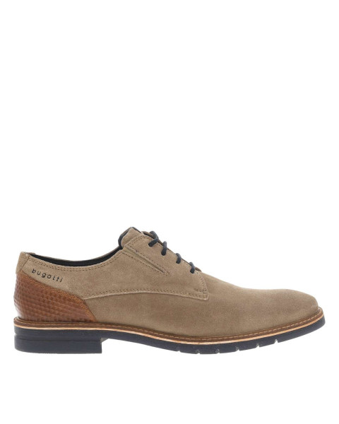 Derbies taupe en suède à...