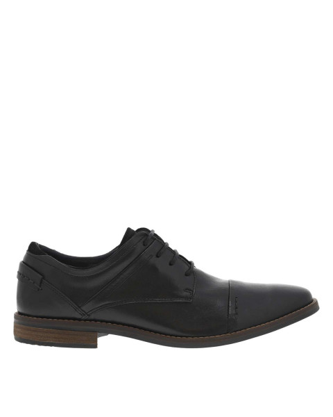 Derbies en cuir noires à...