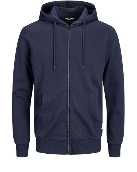 Sweat à capuche marine en...