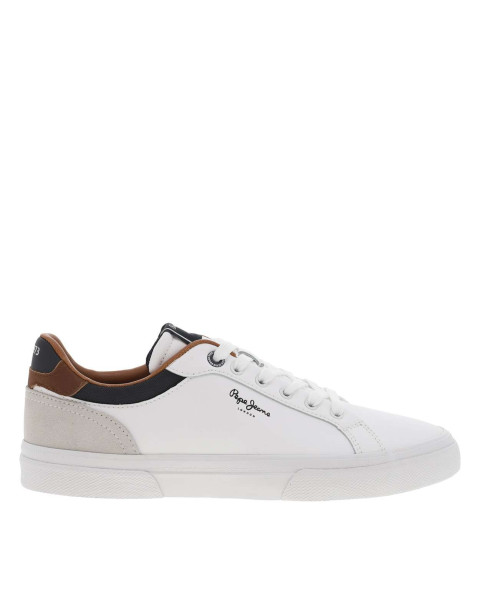 Baskets basses en cuir...