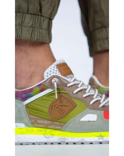 Baskets basses homme en...