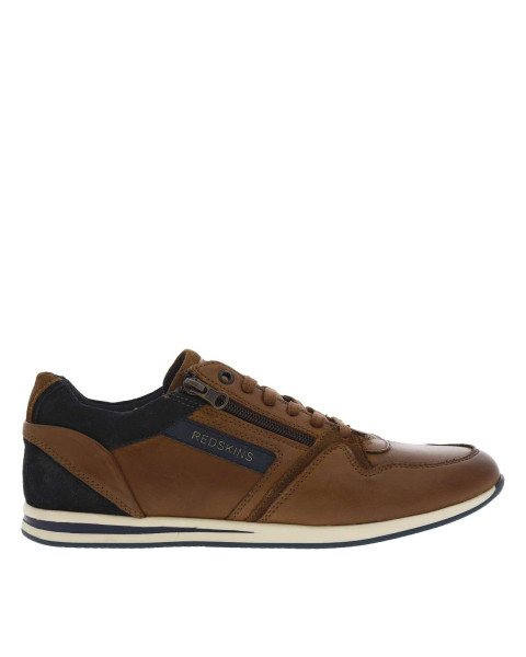 Baskets basses en cuir...
