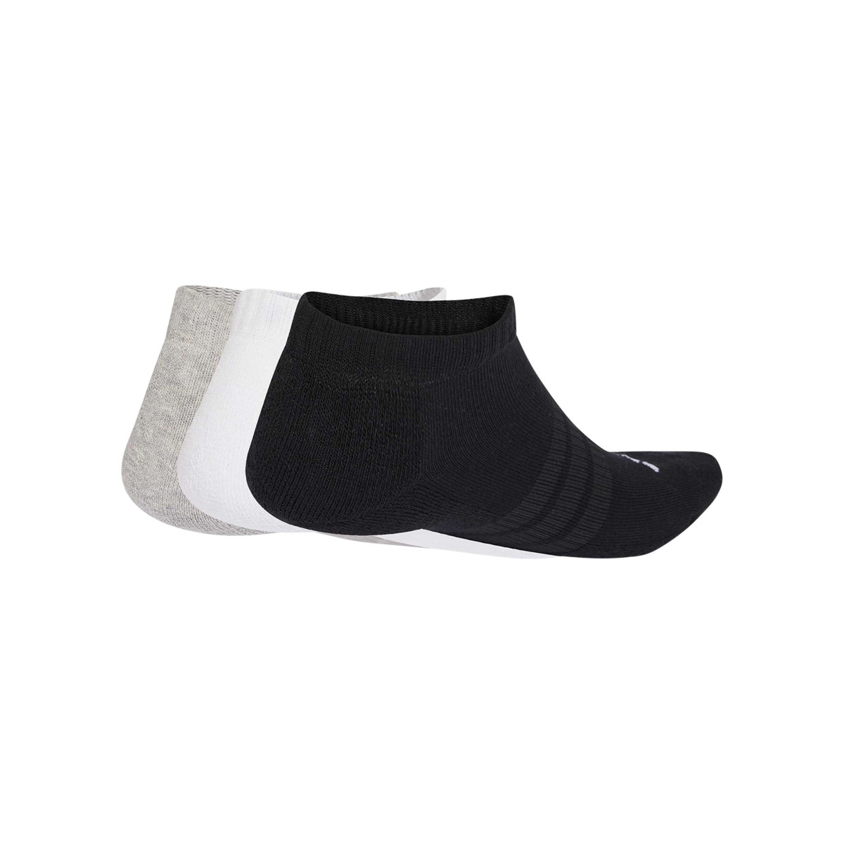 Thumbnail Lot de 3 paires de chaussettes basses multicolores pourvues du logo de la marque - Image 2