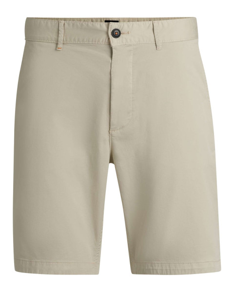 Short chino en coton beige...