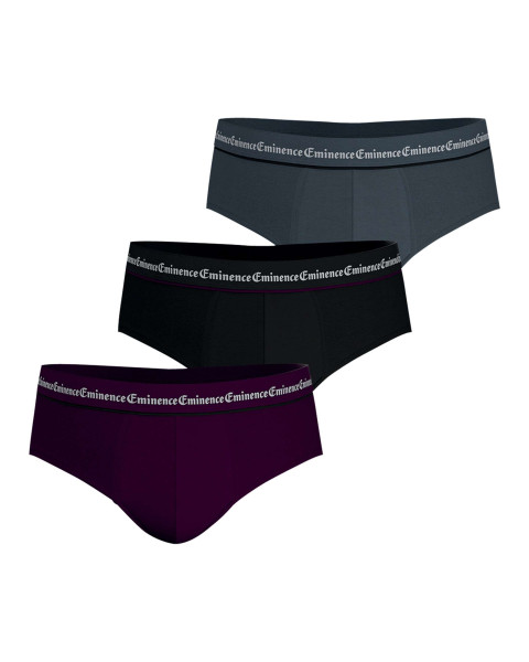 Lot de 3 slips en coton...