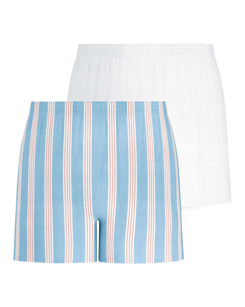 Lot de 2 boxers longs en...