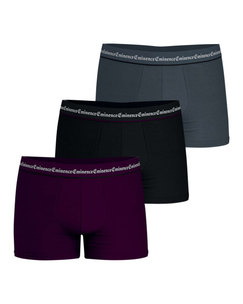 Lot de 3 boxers en coton...
