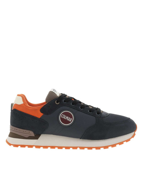 Baskets running en cuir...