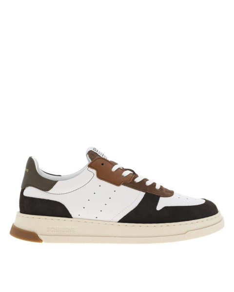 Tennis en cuir multicolores...