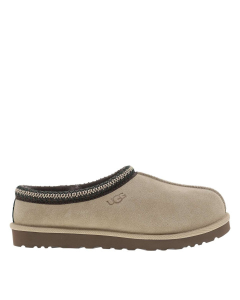 Mules en cuir sable à talon...