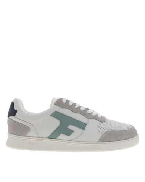 Tennis en cuir multicolores...