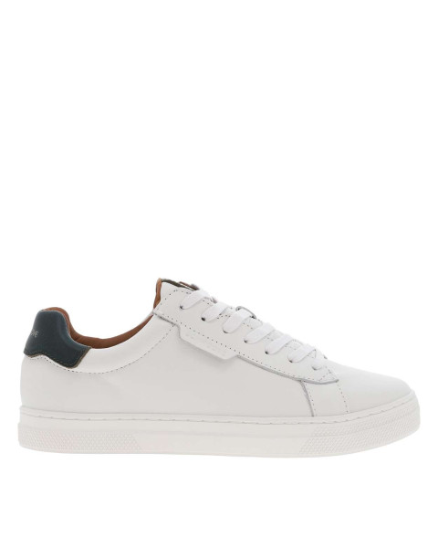 Baskets en cuir blanches...