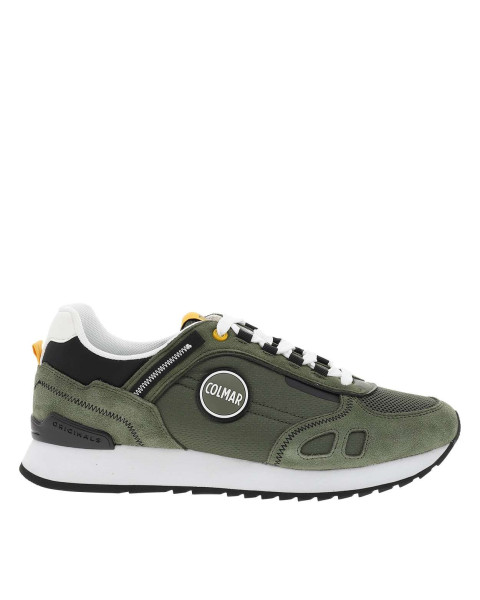 Baskets running kaki en...