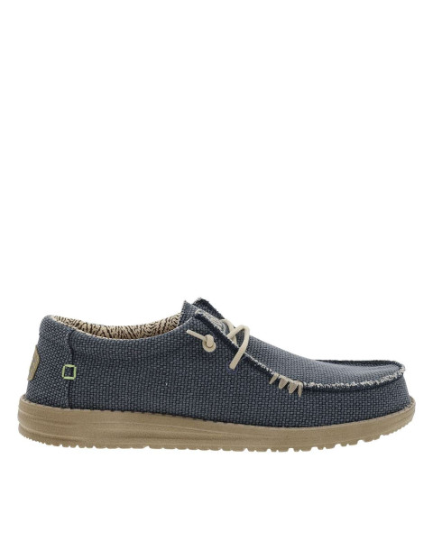 Mocassins bleus avec un...